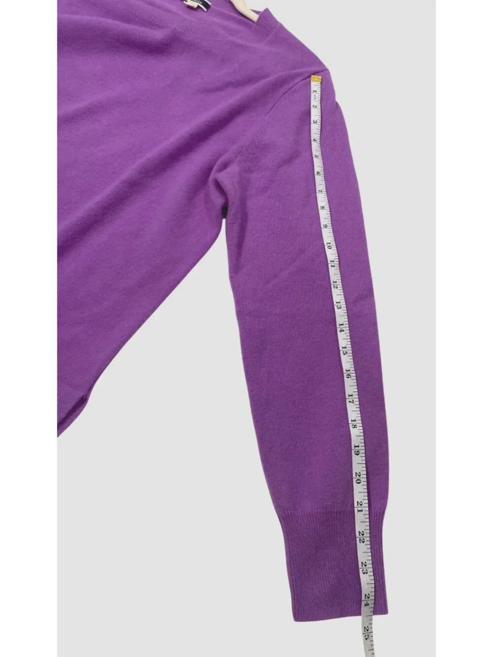 J. Crew Womens wisteria lavender Purple 100% Cashmere Crewneck Sweater XL